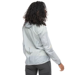Online Bergans Y LightLine Pure Windbreaker Jacket Women - Pearl Grey / Dark Shadow Grey