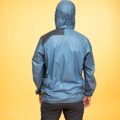 Flash Sale Bergans Y LightLine Pure Windbreaker Jacket Men - Elemental Blue / Dark Shadow Grey