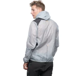 Hot Bergans Y LightLine Pure Windbreaker Jacket Men - Pearl Grey / Dark Shadow Grey