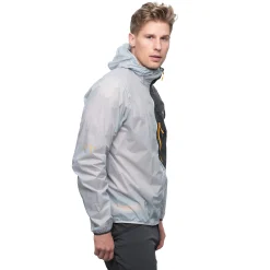 Hot Bergans Y LightLine Pure Windbreaker Jacket Men - Pearl Grey / Dark Shadow Grey