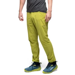 Sale Bergans Y LightLine Vapor Pants Men - Golden Lime Green