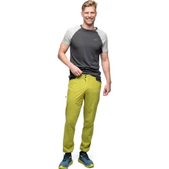Sale Bergans Y LightLine Vapor Pants Men - Golden Lime Green
