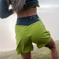 Hot Bergans Y LightLine Vapor Shorts Women - Golden Lime Green
