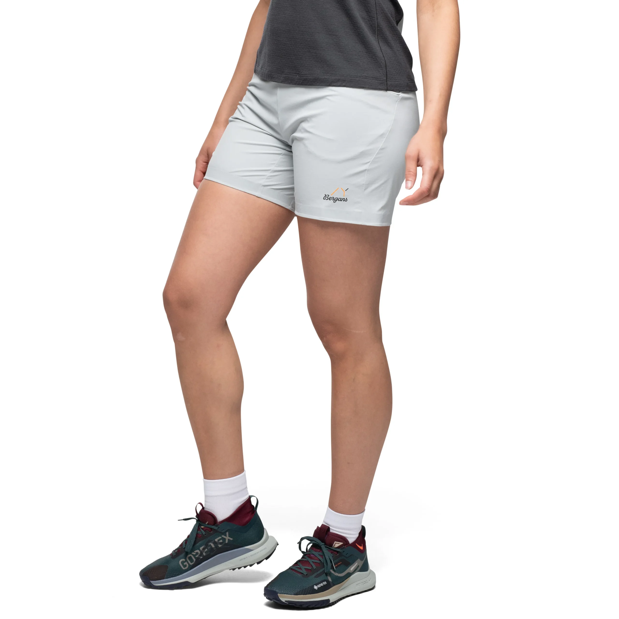 Cheap Bergans Y LightLine Vapor Shorts Women - Pearl Grey