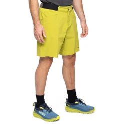 New Bergans Y LightLine Vapor Shorts Men - Golden Lime Green