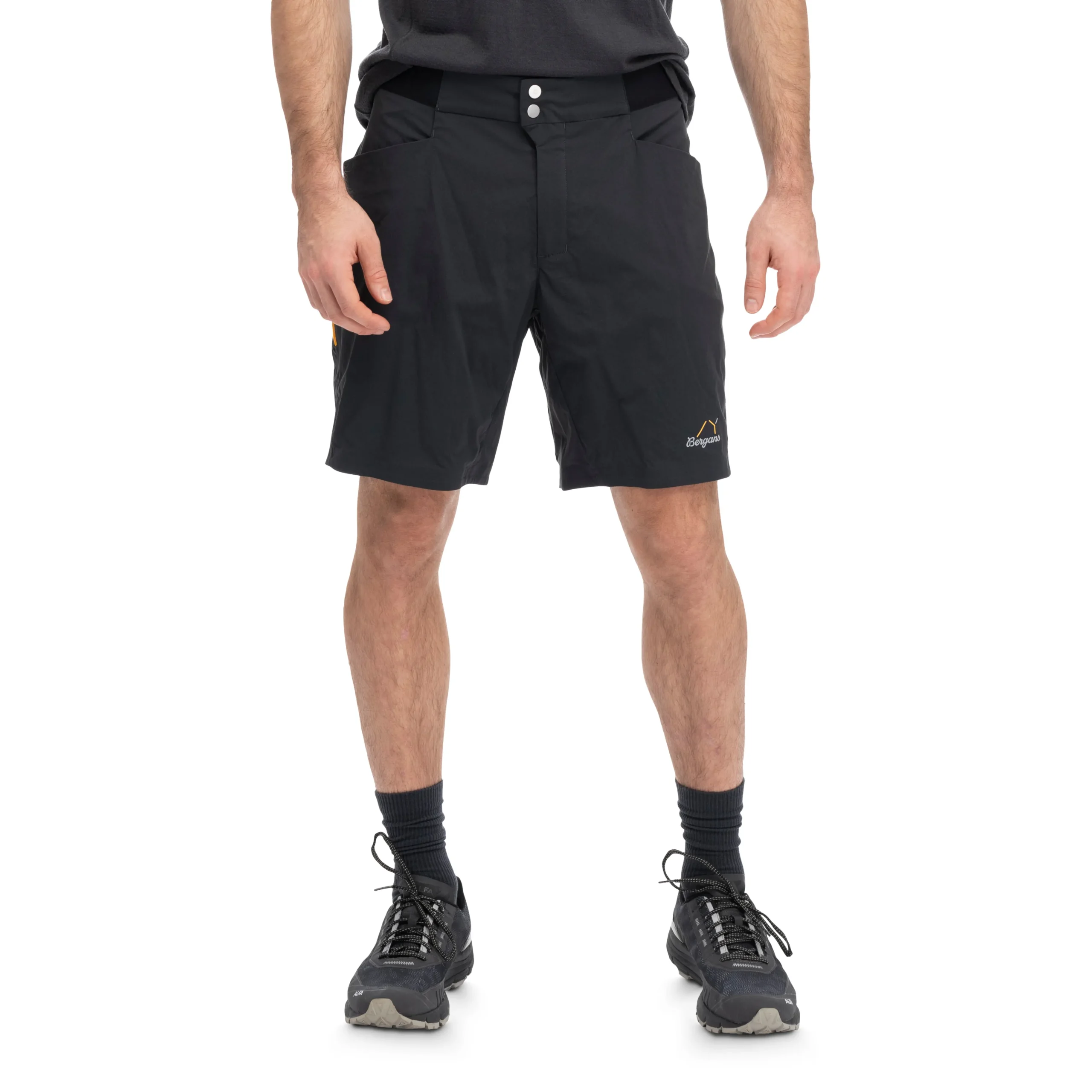 New Bergans Y LightLine Vapor V2 Shorts Men - Dark Shadow Grey