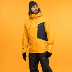 Clearance Bergans Y MountainLine Breathe 3L Shell Jacket Men - Mango Yellow