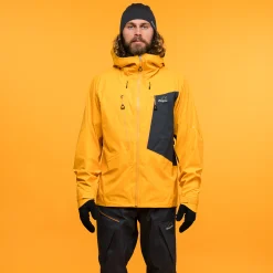 Clearance Bergans Y MountainLine Breathe 3L Shell Jacket Men - Mango Yellow