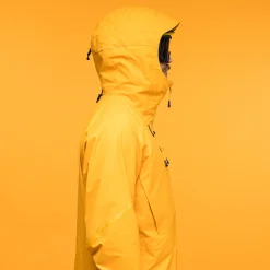 Clearance Bergans Y MountainLine Breathe 3L Shell Jacket Men - Mango Yellow