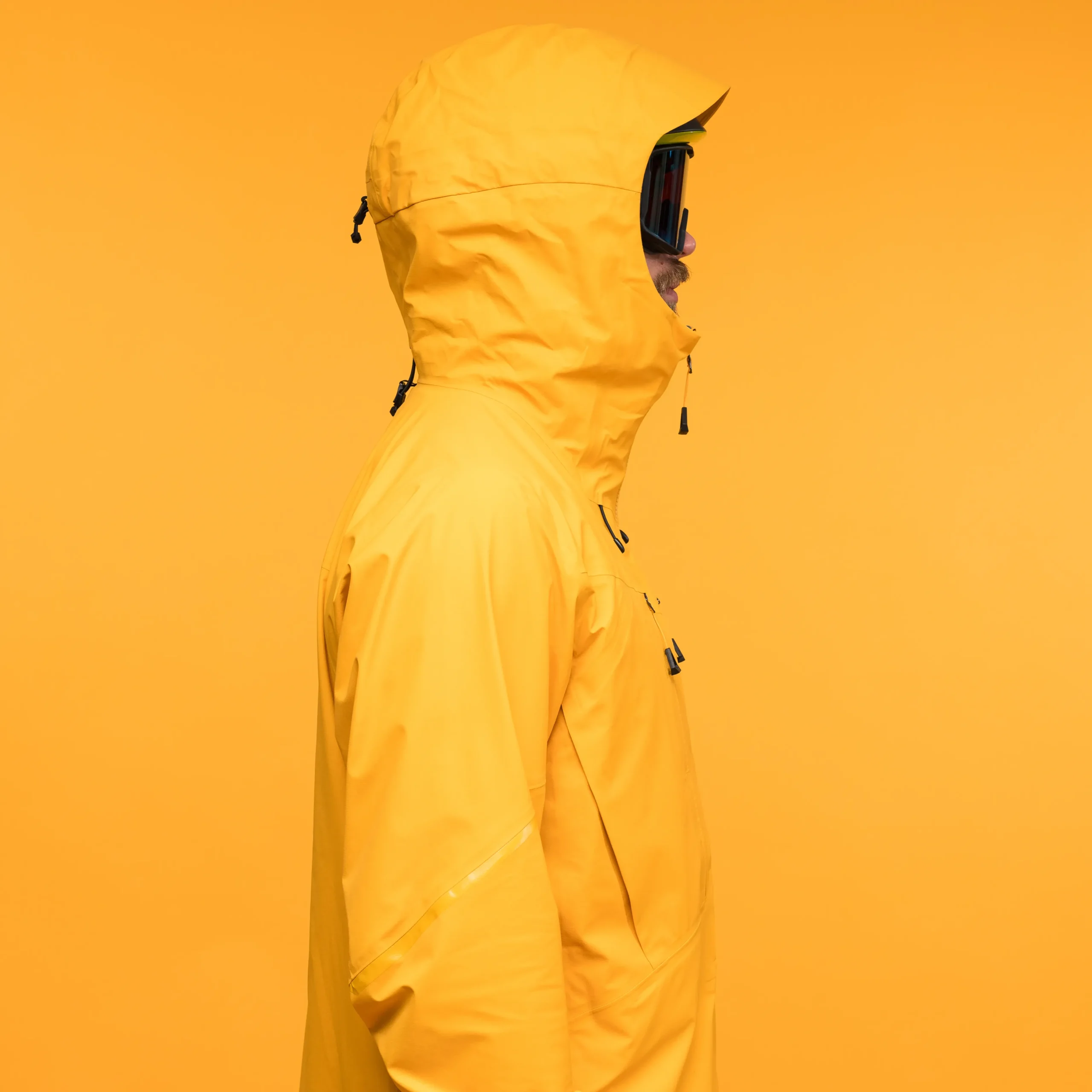 Clearance Bergans Y MountainLine Breathe 3L Shell Jacket Men - Mango Yellow