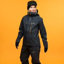 Store Bergans Y MountainLine Breathe 3L Shell Jacket Women - Dark Shadow Grey