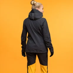 New Bergans Y MountainLine Hybrid Softshell Jacket Women - Dark Shadow Grey
