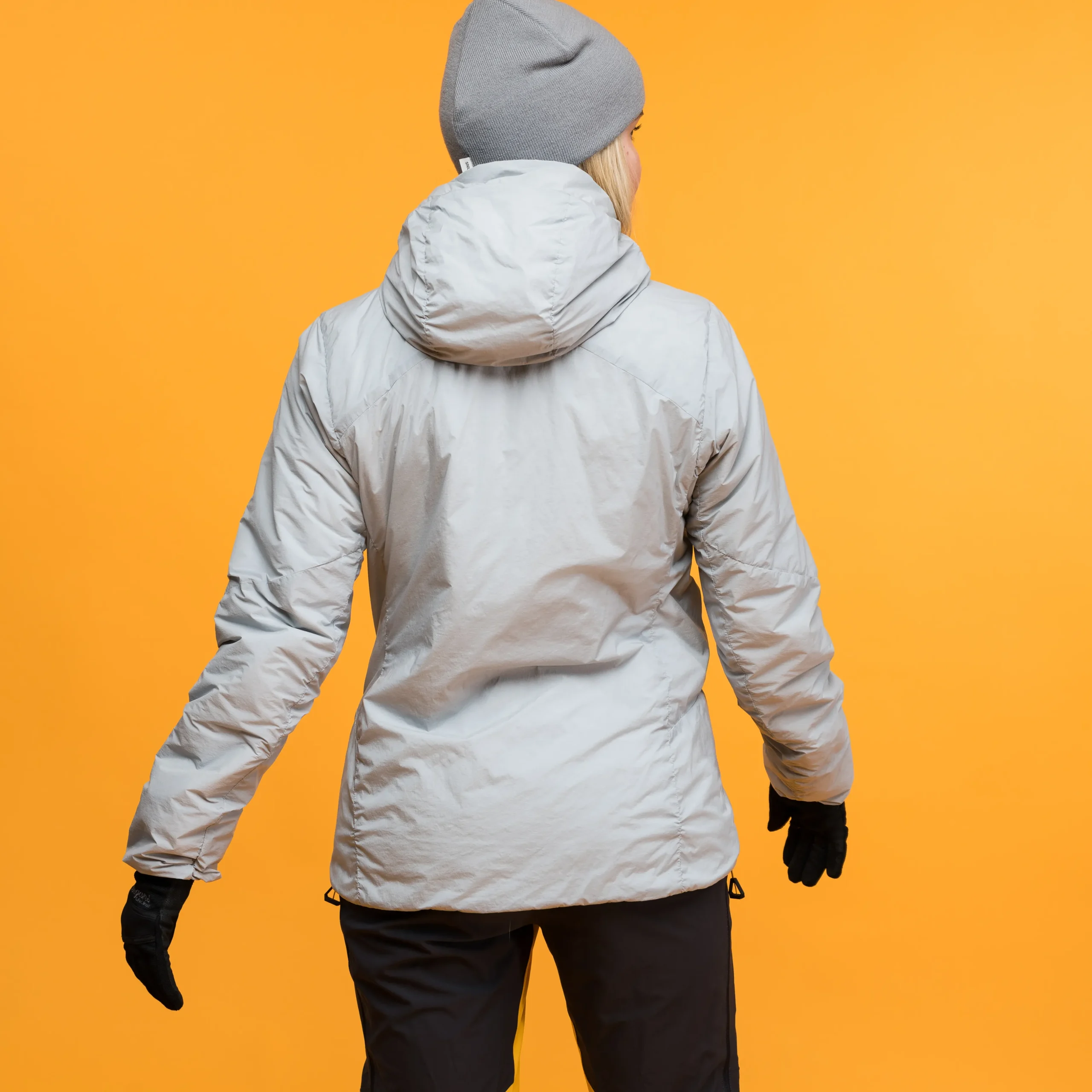 Discount Bergans Y MountainLine Insulated Windbreaker Jacket Women - Pearl Grey