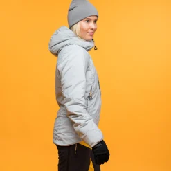 Discount Bergans Y MountainLine Insulated Windbreaker Jacket Women - Pearl Grey