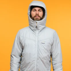 Outlet Bergans Y MountainLine Insulated Windbreaker Jacket Men - Pearl Grey