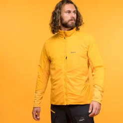 Flash Sale Bergans Y MountainLine Light Insulated Air Jacket Men - Mango Yellow