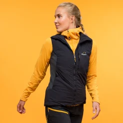 Outlet Bergans Y MountainLine Light Insulated Air Vest Women - Dark Shadow Grey