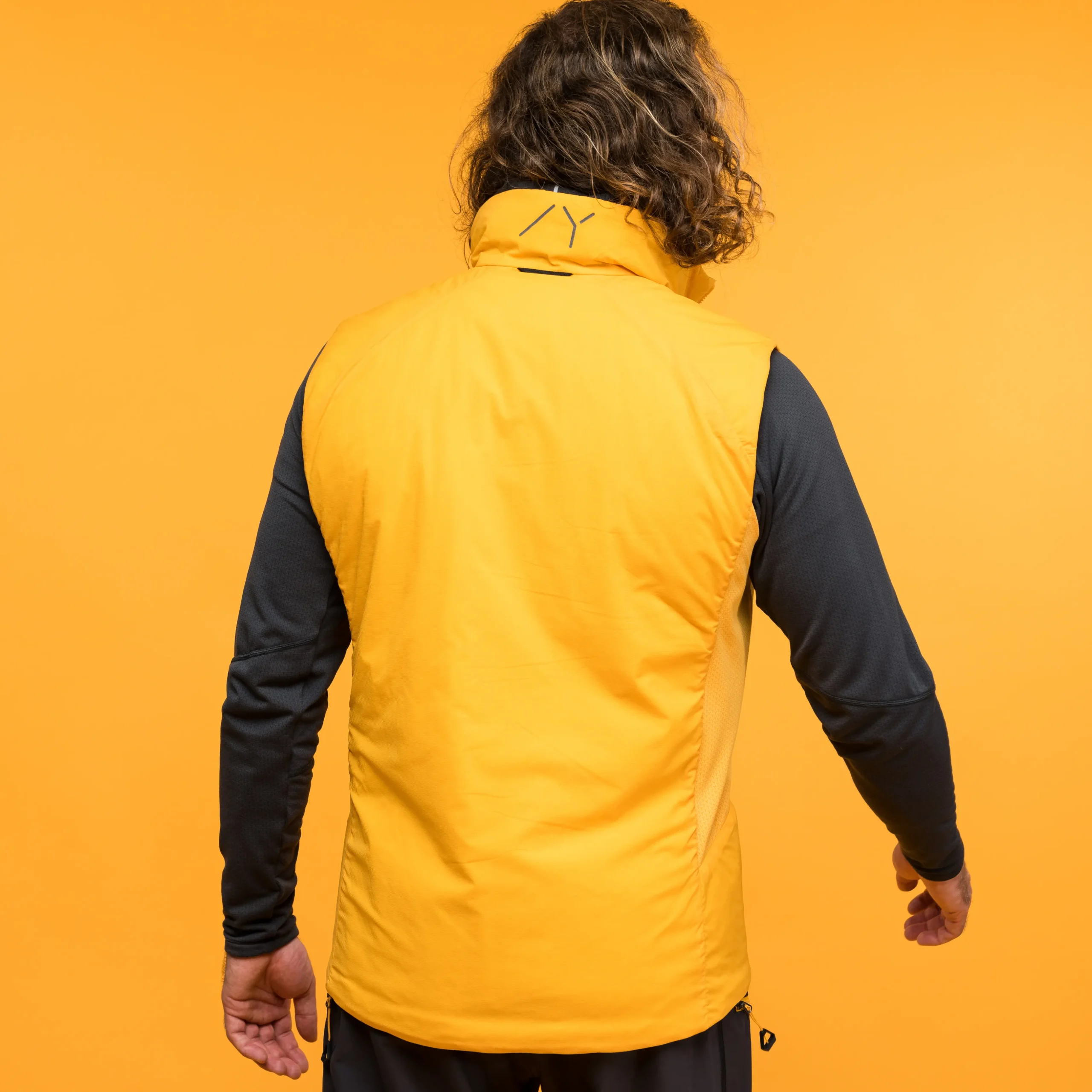 Cheap Bergans Y MountainLine Light Insulated Air Vest Men - Mango Yellow