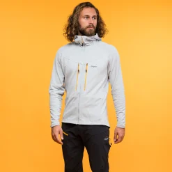 New Bergans Y MountainLine Wooltech Midlayer Jacket Men - Pearl Grey