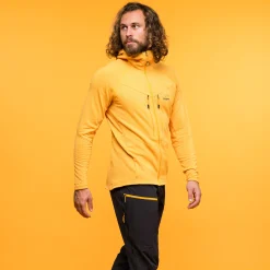 Cheap Bergans Y MountainLine Wooltech Midlayer Jacket Men - Mango Yellow