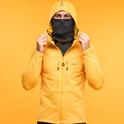 Cheap Bergans Y MountainLine Wooltech Midlayer Jacket Men - Mango Yellow