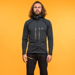 Best Bergans Y MountainLine Wooltech Midlayer Jacket Men - Dark Shadow Grey