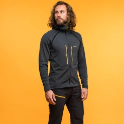 Best Bergans Y MountainLine Wooltech Midlayer Jacket Men - Dark Shadow Grey