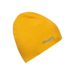 New Bergans Youth Cotton Beanie - Light Golden Yellow